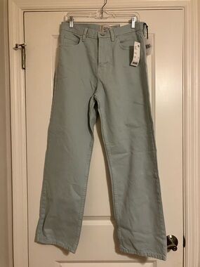 Brand New BDG Relaxed Straight-Leg Jeans in Light  Blue Skate Fit 30x30